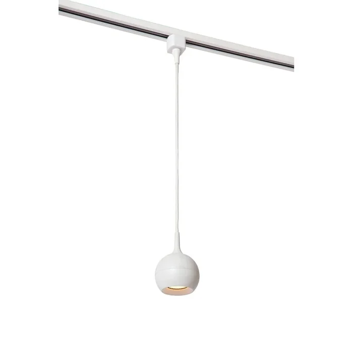 1-Phasen Pendelleuchte TRACK FAVORI, 230V, 1 x GU10, IP20,rund, dimmbar, wei�