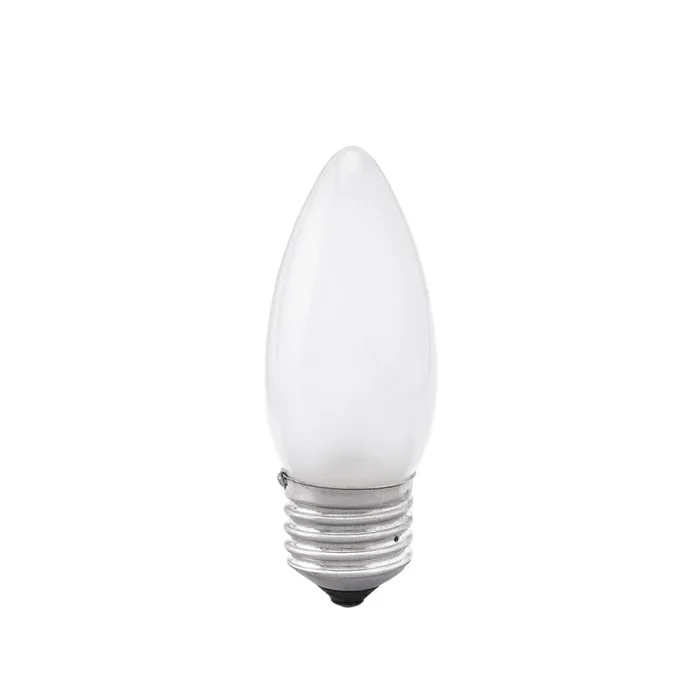 1 x Glühbirne Kerze 40W E27 MATT Glühbirnen Glühlampen Glühlampe 40 Watt
