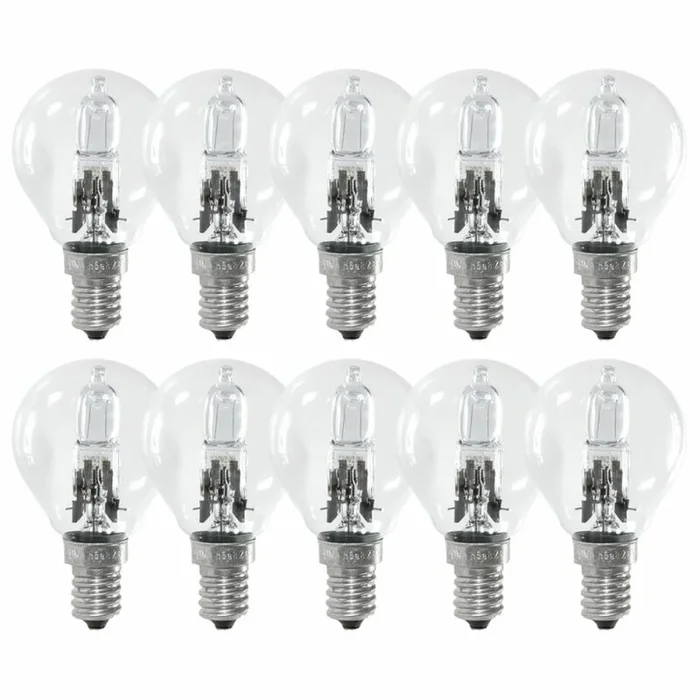 10 x Ormalight Halogen Tropfen 18W ~ 25W E14 klar 204lm dimmbar warmweiß