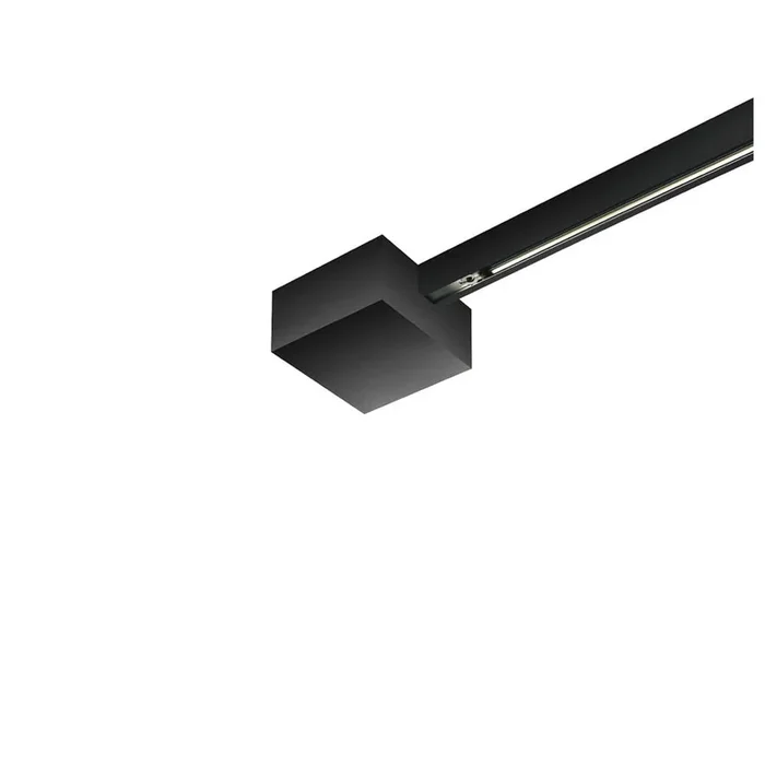 2-Phasen Einspeiser DS2 C END DUOLARE, schwarz, lackiert
