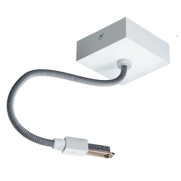 2-Phasen Einspeiser FLEX-END C DUOLARE, wei�, lackiert