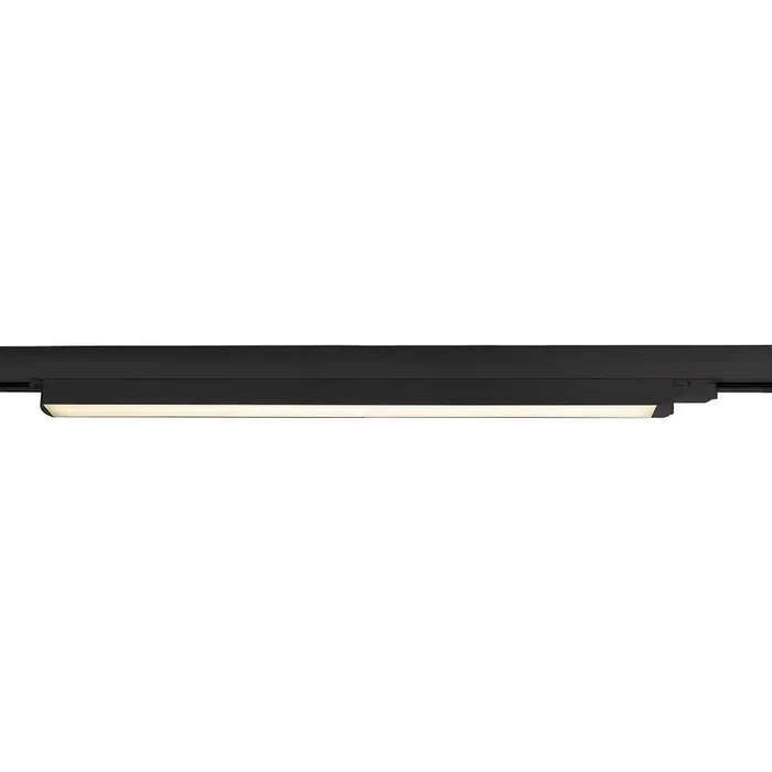 3-Phasen LED Leuchte LINEAR 60, 18W, 3000K, IP20, schwarz