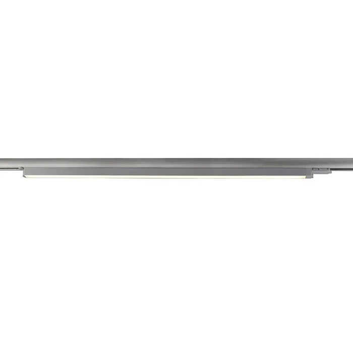 3-Phasen LED Schienenleuchte LINEAR 100 II, 108.7cm, Silber / mattiert, 30W 3000K 2900lm 110�