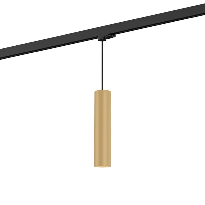 3-Phasen Pendelleuchte RAY SUSP ON TRACK 3-PHASE 3.0 PAR16 M max. 12W GU10 100-240VAC, champagner