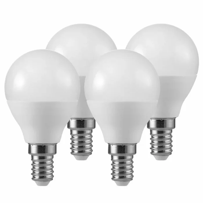 4 x Müller-Licht LED Essentials SMD Tropfen 2,9W = 25W E14 matt 245lm warmweiß 2700K