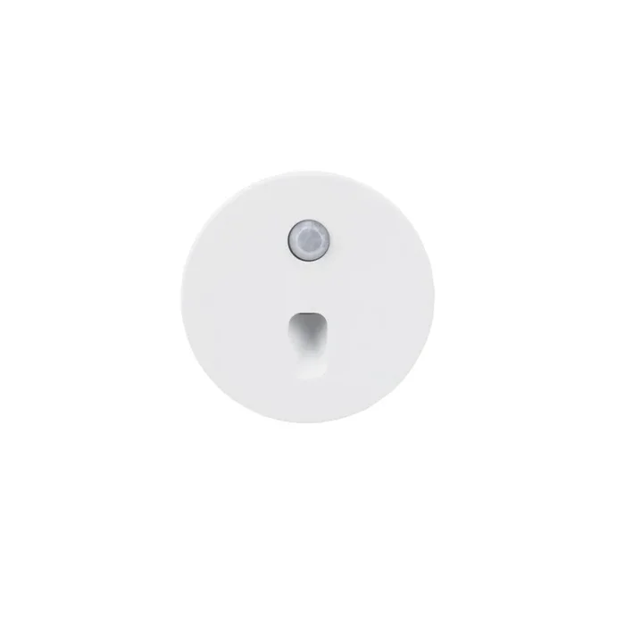 Abdeckung f�r Wandeinbauleuchte ALWAID PRO MOTION, rund, schmaler Lichtkegel, IP20, wei�