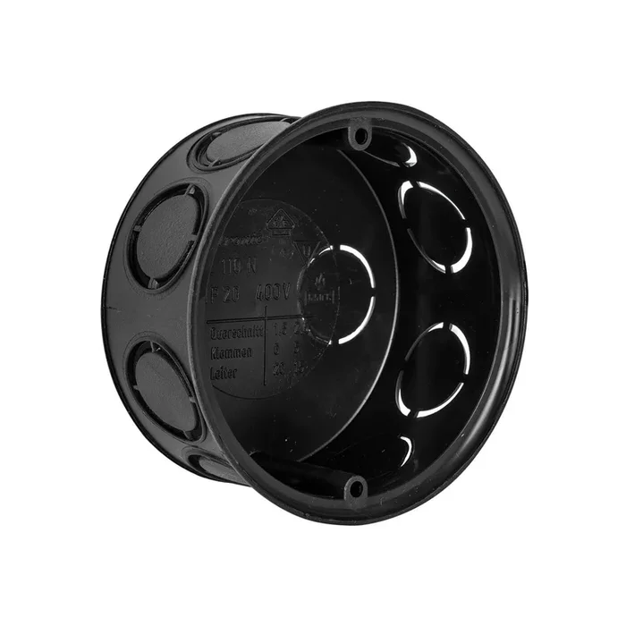 Abzweigdose ohne Stutzen, Ø 72 mm, H 35 mm 20er Pack