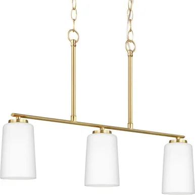 Adley Three Light Linear Chandelier (P400348-012)