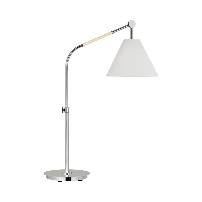 AERIN Remy Large Task Table Lamp in Polished NickelAET1041PN1