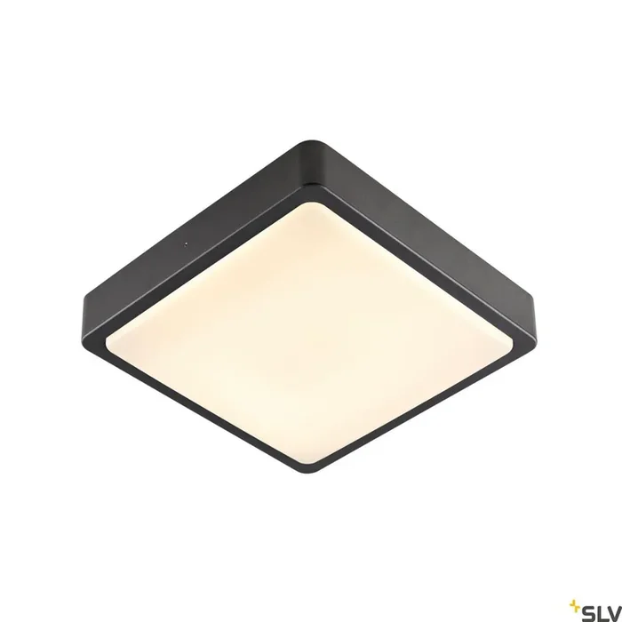 AINOS, Outdoor LED Wand- und Deckenaufbauleuchte anthrazite CCT switch 3000/4000 K