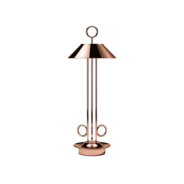 Akku-Tischleuchte Nudiderot 425mm kupferfarben 2,2W FlexMood 2200K/2700K IP54 168/197lm Ra85 dim