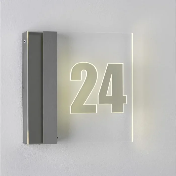 Albert 6006 Hausnummernleuchte LED Edelstahl, 1-flammig