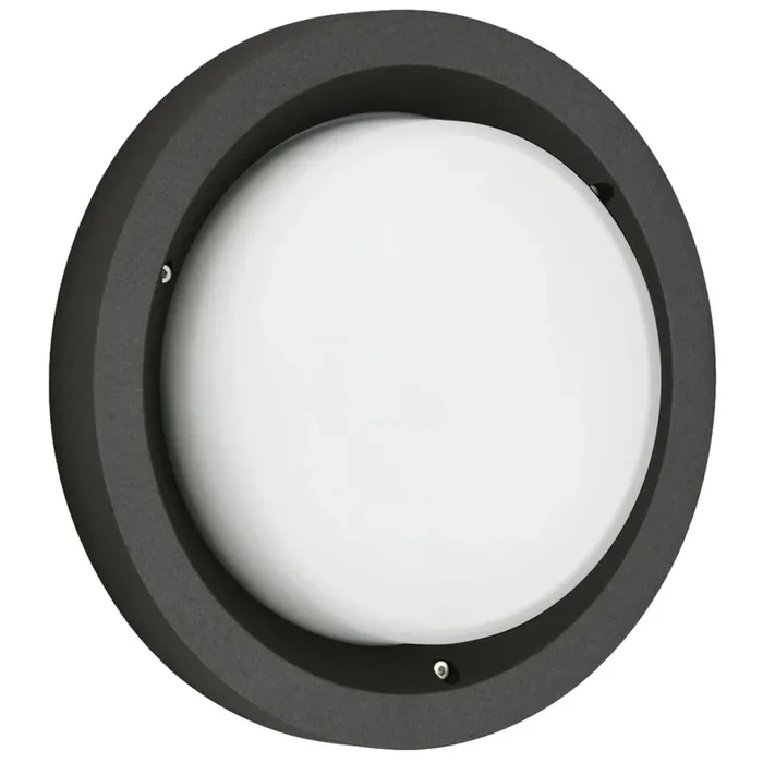 Albert 6410 Außendeckenleuchte LED Schwarz, 1-flammig