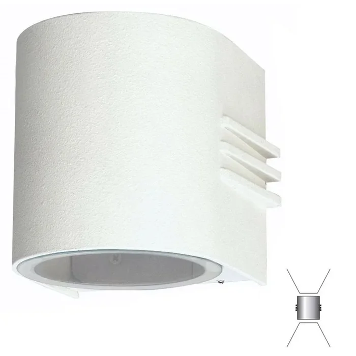 Albert – Außenlampe Facade LED – weiß