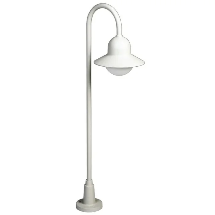 Albert – Gartenlampe Manor 120 cm weiß