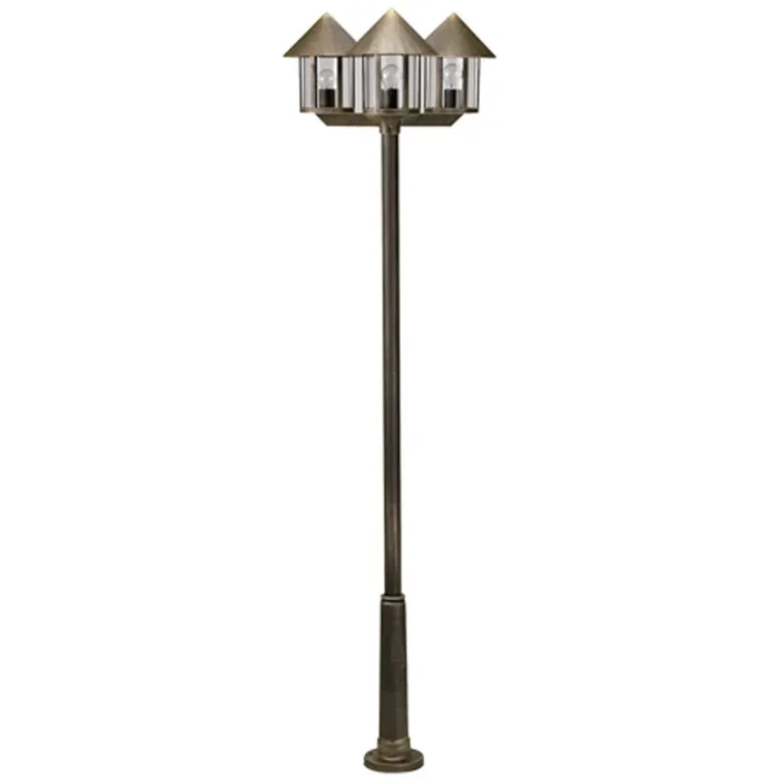 Albert – Gartenlampe Toit braunbraun