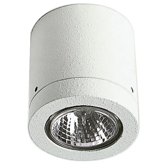 Albert – Veranda Spot Cylinder 7cm weiß