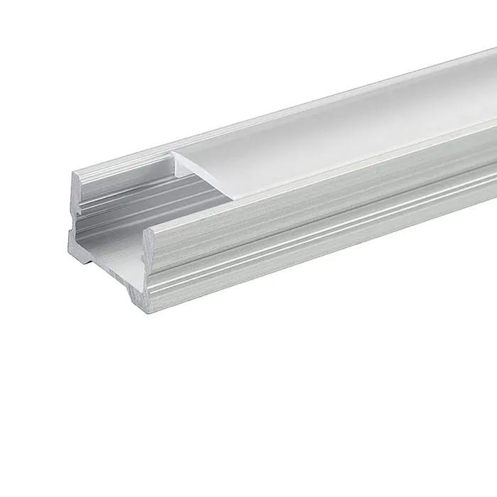 Alu U-Profil 3 TP, f�r LED Strips bis 1.5cm Breite, inkl. transparentem Cover, 200cm