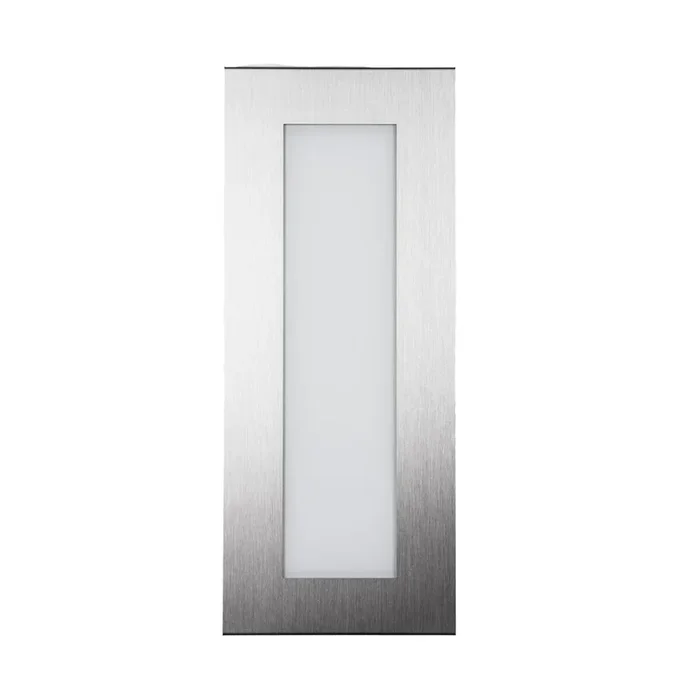 Aqua Light 36 Wandleuchte edelstahl