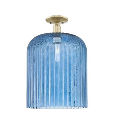 Arcadia One Light Semi-Flush Mount (716-1C-AB-G559-12BL)