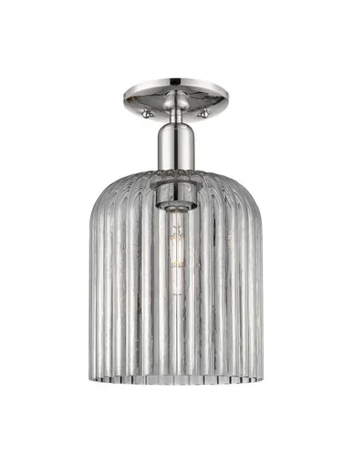 Arcadia One Light Semi-Flush Mount (716-1C-PN-G559-8SM)