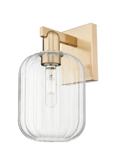 Arcadia One Light Wall Sconce (716-1W-CB-G460-7CL)
