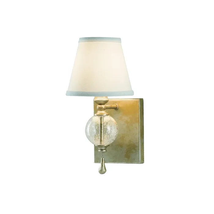 Argento Wandleuchte Oxidiertes Blattsilber Feiss FE-ARGENTO1