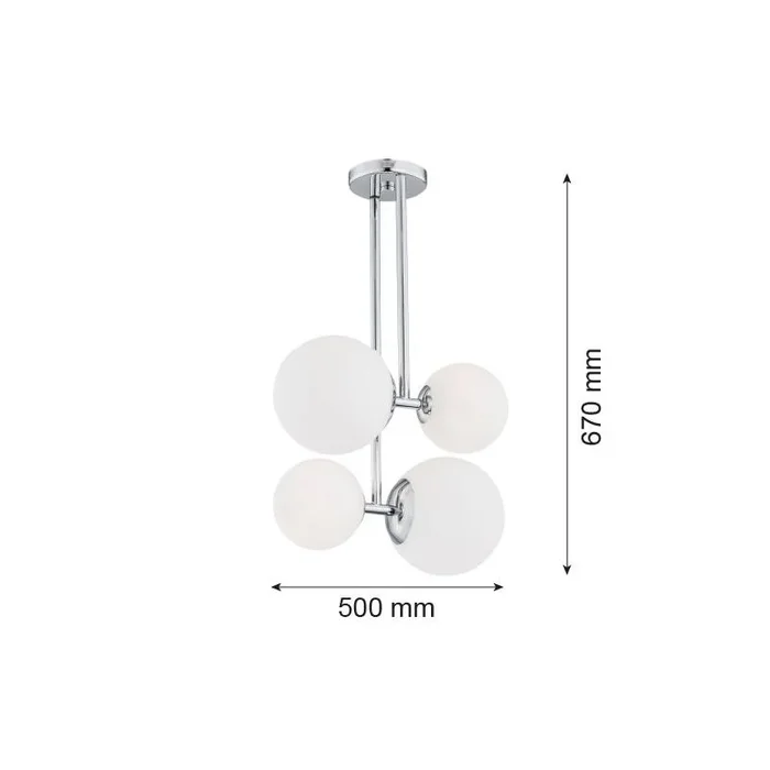 Argon ASPEN 1646 Pendelleuchte 4x15W/E27 IP20
