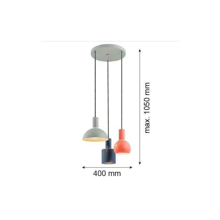 Argon SINES 1479 Pendelleuchte 3x15W/E27 IP20