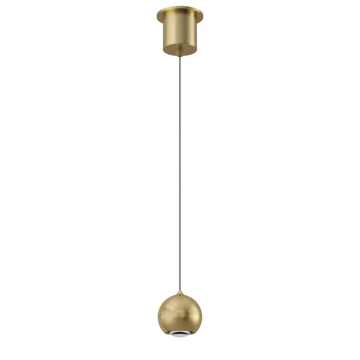 Artdelight – Glühbirne für Pendelleuchte Miami gold Ø 10cm
