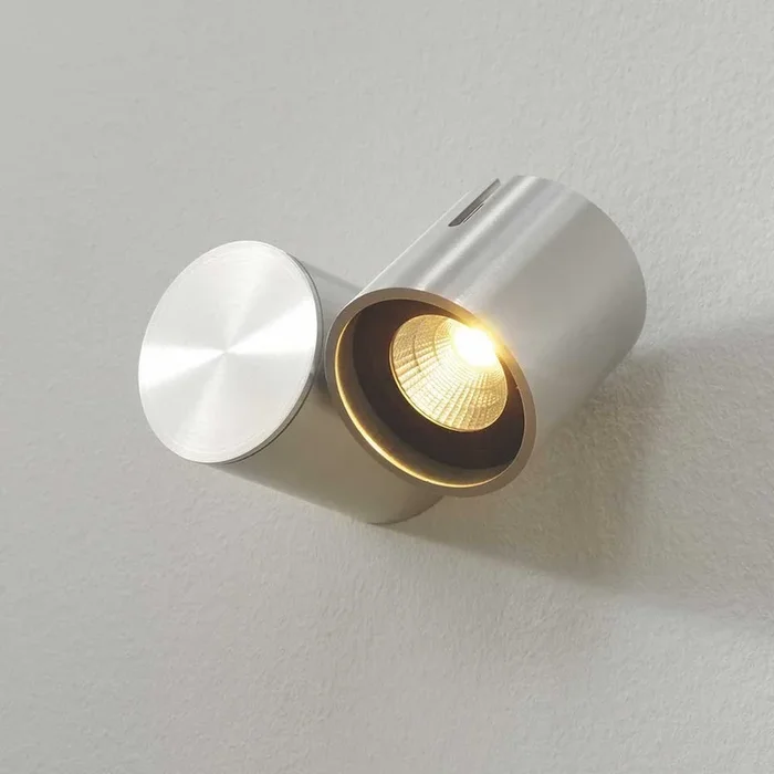 Artdelight – LED Wandscheinwerfer Mayen Metallgrau