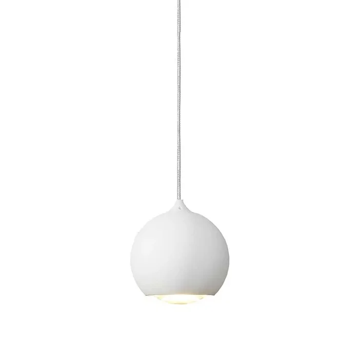 Artdelight – Schlanke Hängelampe Denver Ø 10 cm weiß