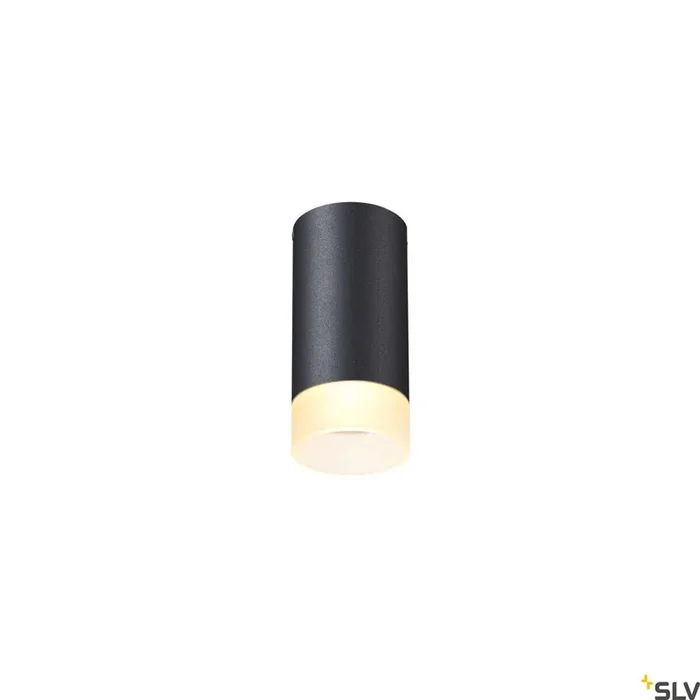 ASTINA, Indoor Deckenaufbauleuchte schwarz