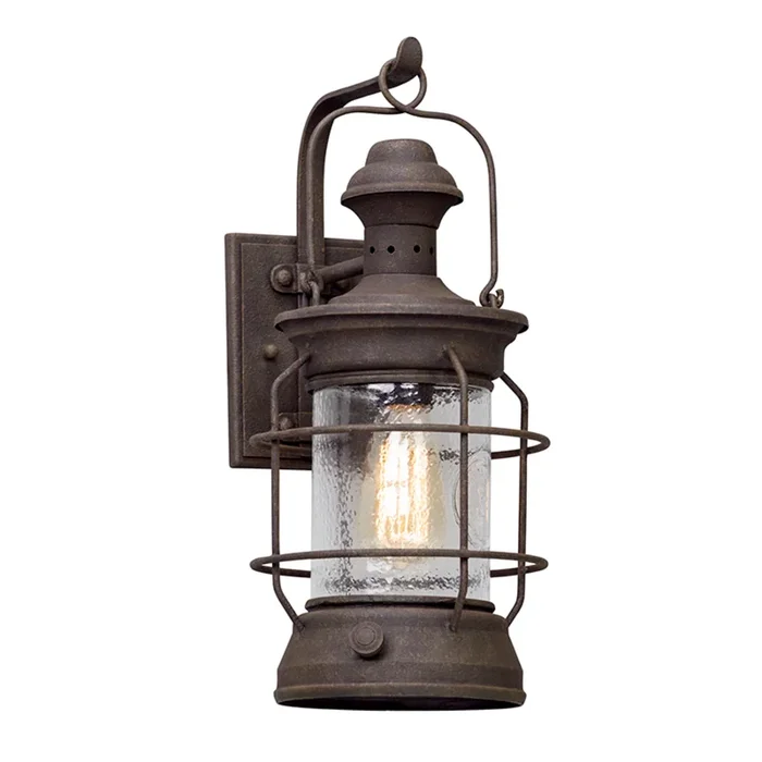 Atkins Wall Sconce 1-Light Outdoor LED in Heritage Bronze 8L x 8W x 18HB5052-HBZ