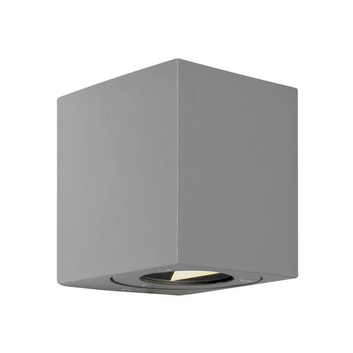 Außenwandleuchte CANTO KUBI 2 2 x LED/6W grau