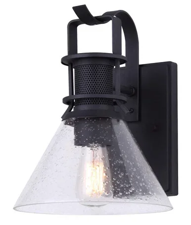 Avery One Light Outdoor Wall Mount (IOL587BK)