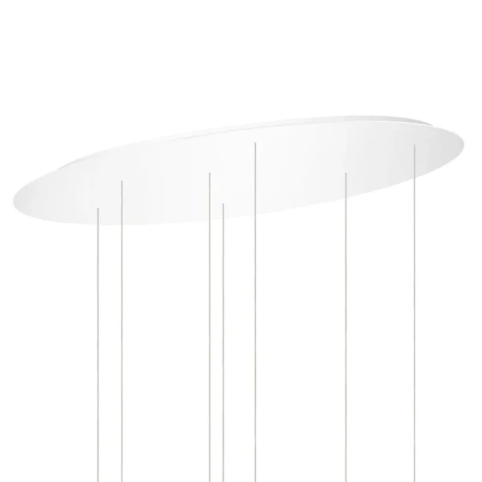 Baldachin OV 1000-7 LV oval, wei�, lackiert