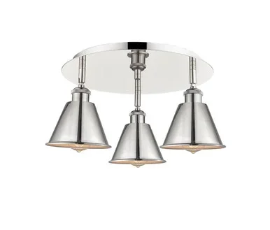 Ballston LED Flush Mount (516-3C-PN-M8-PN)