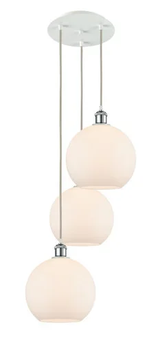 Ballston LED Pendant (113B-3P-WPC-G121-10)