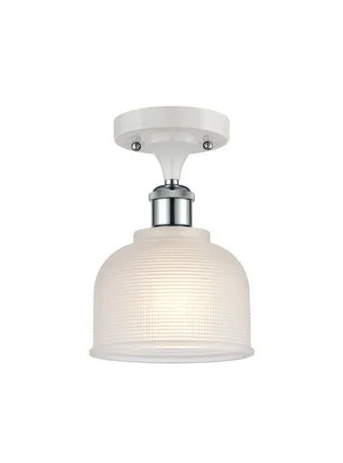 Ballston One Light Semi-Flush Mount (516-1C-WPC-G411)