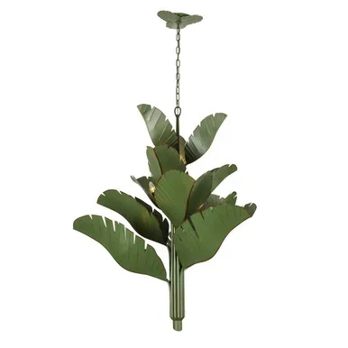 Banana Leaf 12 Light Chandelier (901C12)