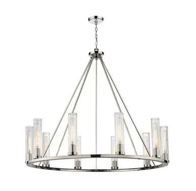 Beau Ten Light Chandelier (3031-10PN)