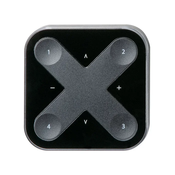 Bluetooth Lichtschalter / Wand-Fernbedienung CASAMBI XPRESS, 8 Tasten (4x programmierbar), Schwarz