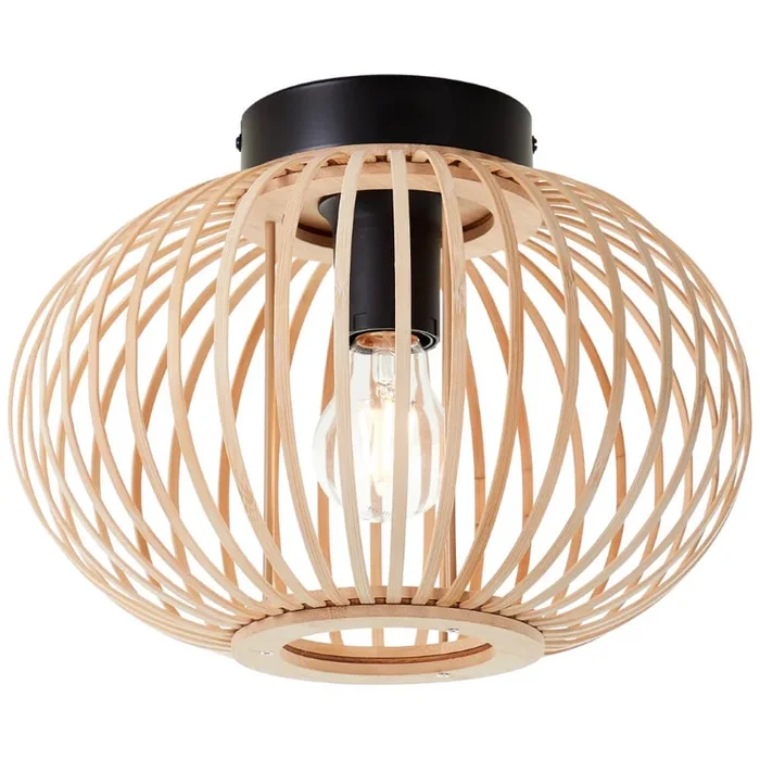 Brilliant – Deckenleuchte aus Holz Enca Ø 30cm