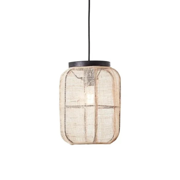 Brilliant – Hängelampe aus Stoff Tanah Ø 22cm