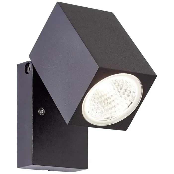 Brilliant – Schwarzer Aufbaustrahler Burk Design