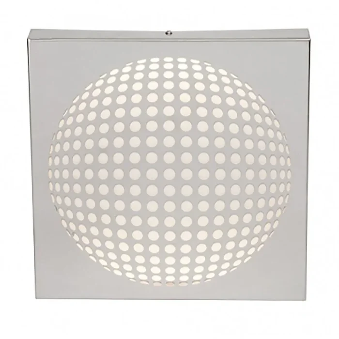 Brilliant LED Deckenleuchte Arty Chrom 29,5cm 12W 1400lm warmweiß 3000K