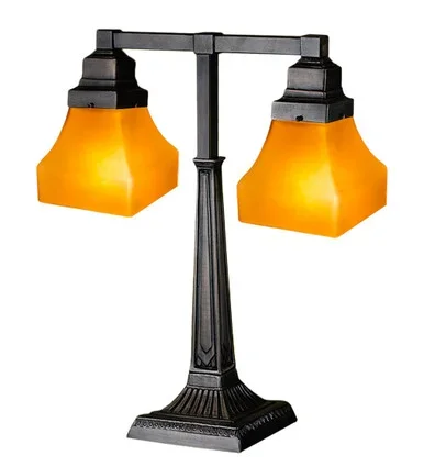 Bungalow Two Light Desk Lamp (111803)