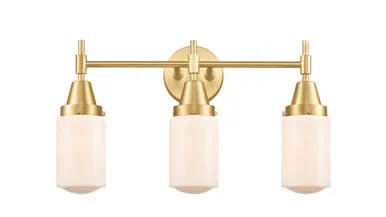 Caden Three Light Bath Vanity (447-3W-SG-G311)