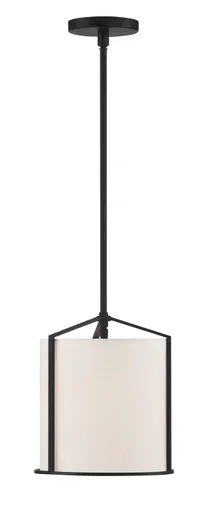 Carlyn One Light Pendant (CAR-9201-BK)